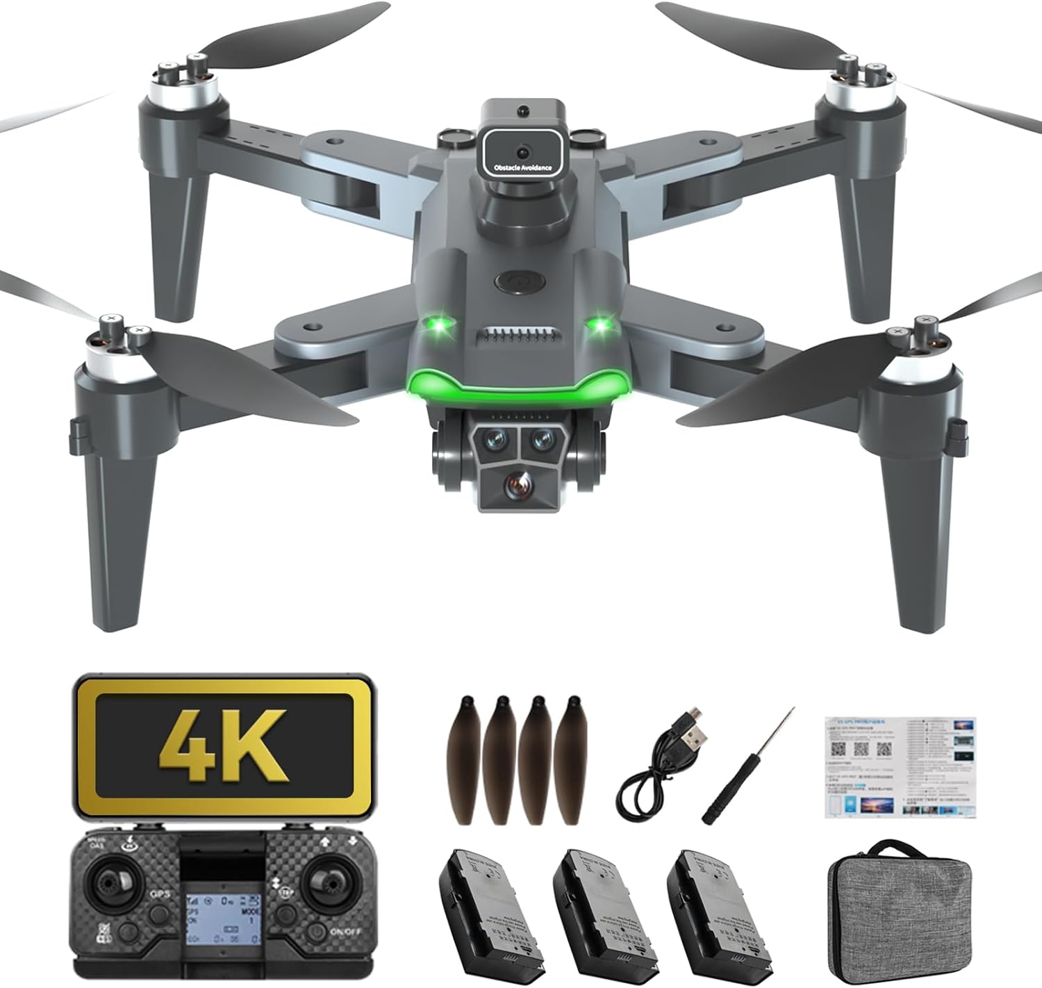 GPS Drone with 4K Camera for Adults - S166 Drone Under 249g