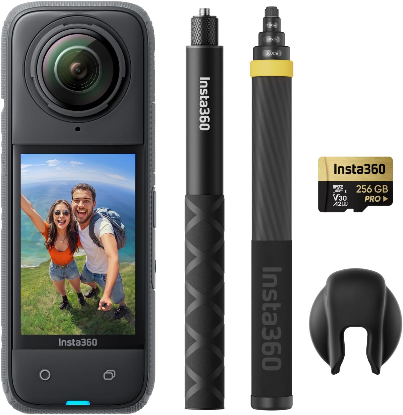 Insta360 X4 8K Waterproof 360 Action Camera with AI Editing