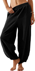 Himosyber Women Cotton Wide Leg Pants for Casual Comfort
