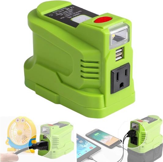 Portable Power Inverter for RYOBI 18V Battery: Charge Anywhere!