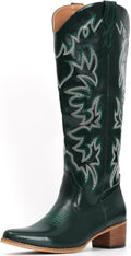 IUV Cowboy Boots for Women with Classic Western Style and Comfort