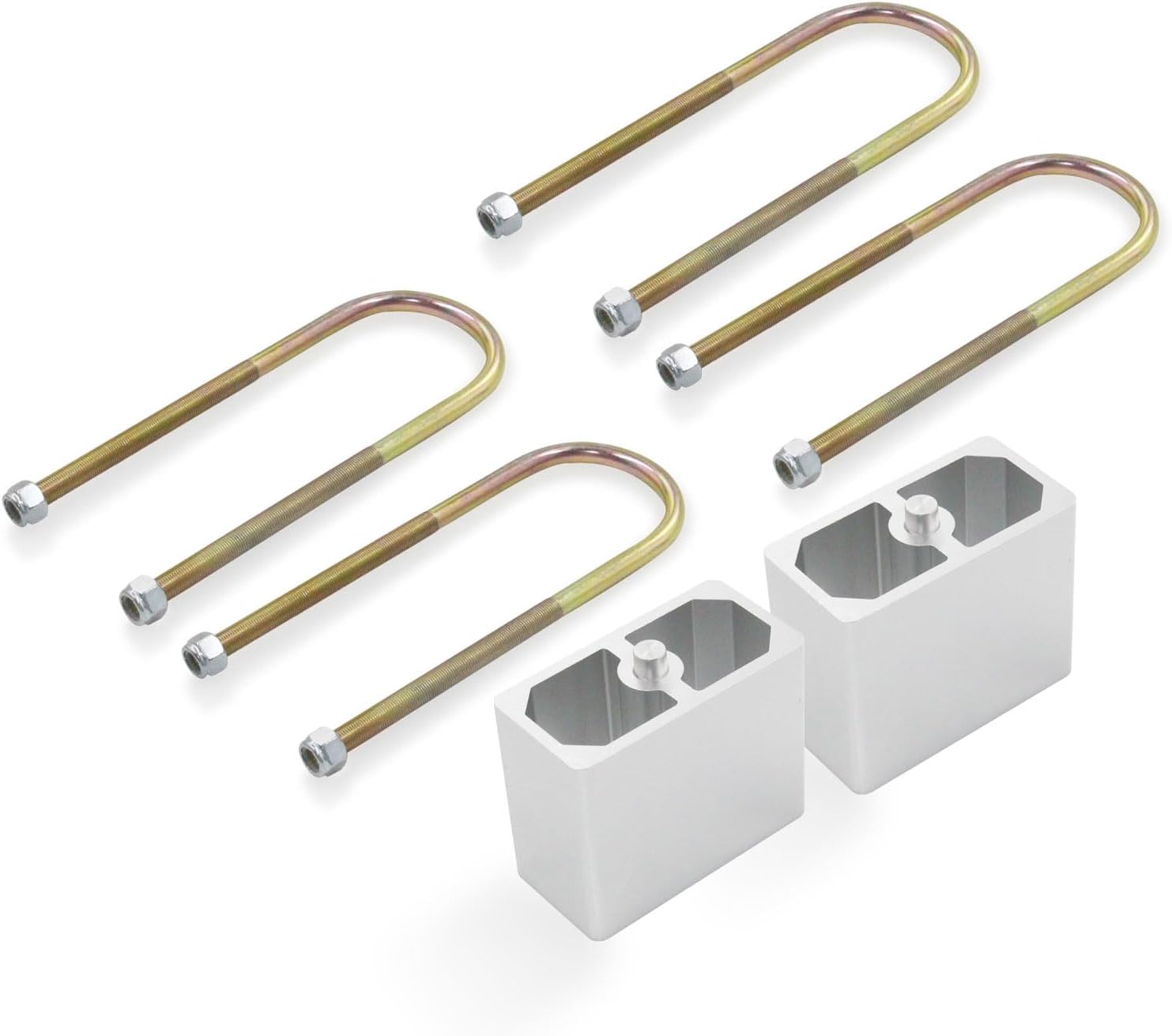 Universal Leaf Spring Lowering Block Kit for Enhanced Performance