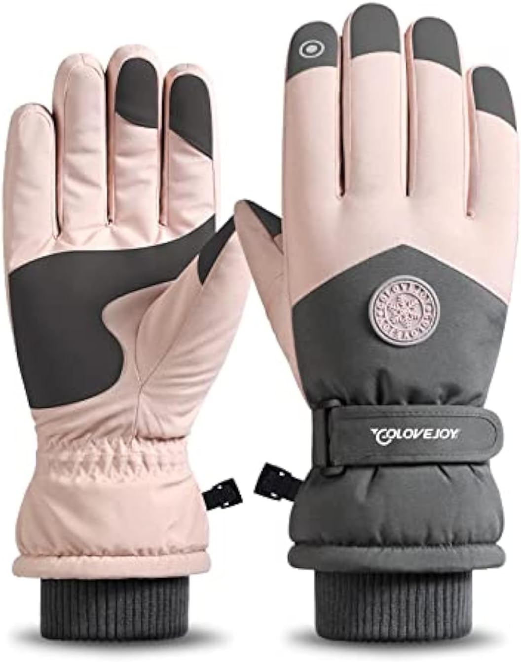 Touchscreen Waterproof Winter Ski Gloves | Cold-Weather Hand Warmth