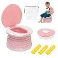 portable foldable potty seat for toddler - travel training toilet