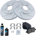 Front Performance Brake Pad & Rotor Kit for 2006-2011 Chevrolet HHR