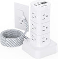 Power Strips with Surge Protection Tower - 16-IN-1 Charging Station