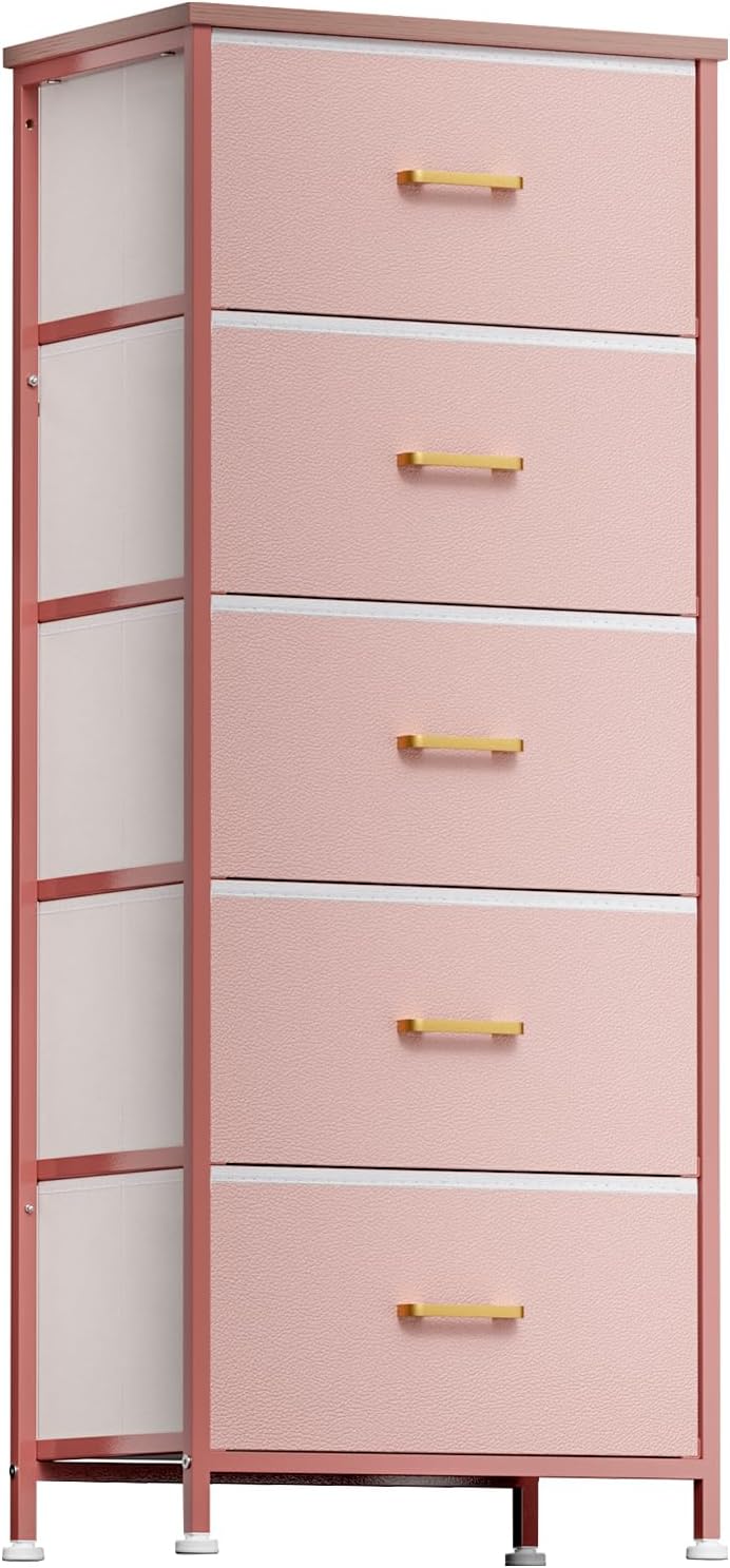 Dresser for Bedroom with 5 Drawers - Stylish Storage Solution