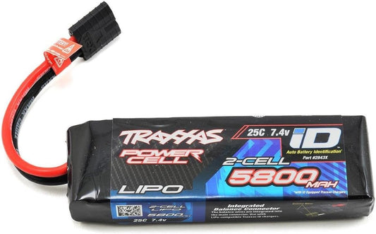 Ttraxxas 2S Power Cell 25C LiPo Battery with iD Connector