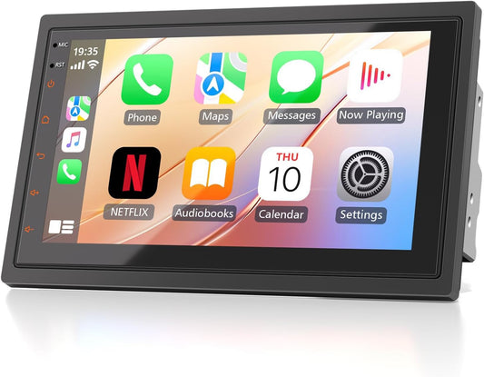 Double Din Car Stereo with 10.1 Inch HD Touchscreen Features