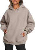 Trendy Queen Womens Oversized Hoodies Fleece Sweatshirts (Style 7727)