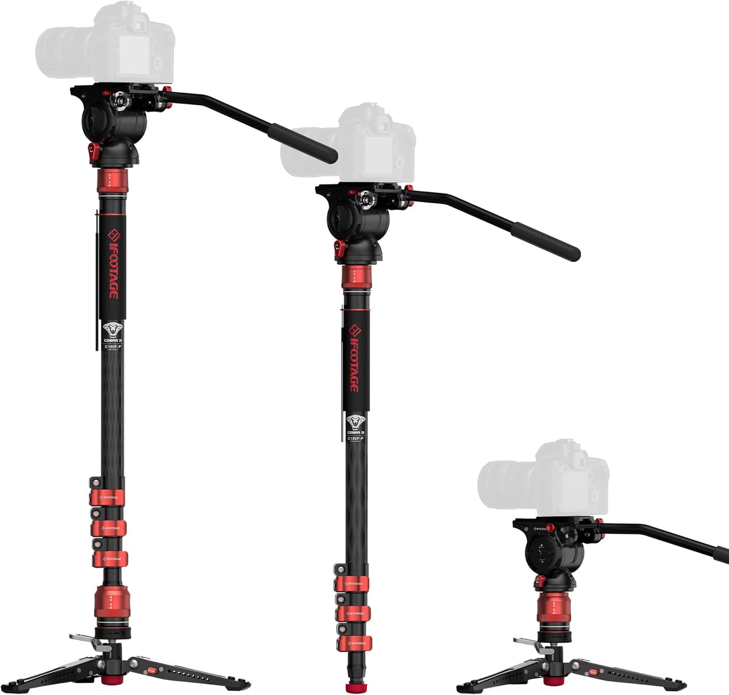 IFOOTAGE 71 Monopod with Fluid Head for Outdoor Photography