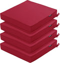 Outdoor Chair Cushions Waterproof Set of 4 for Patio Furniture
