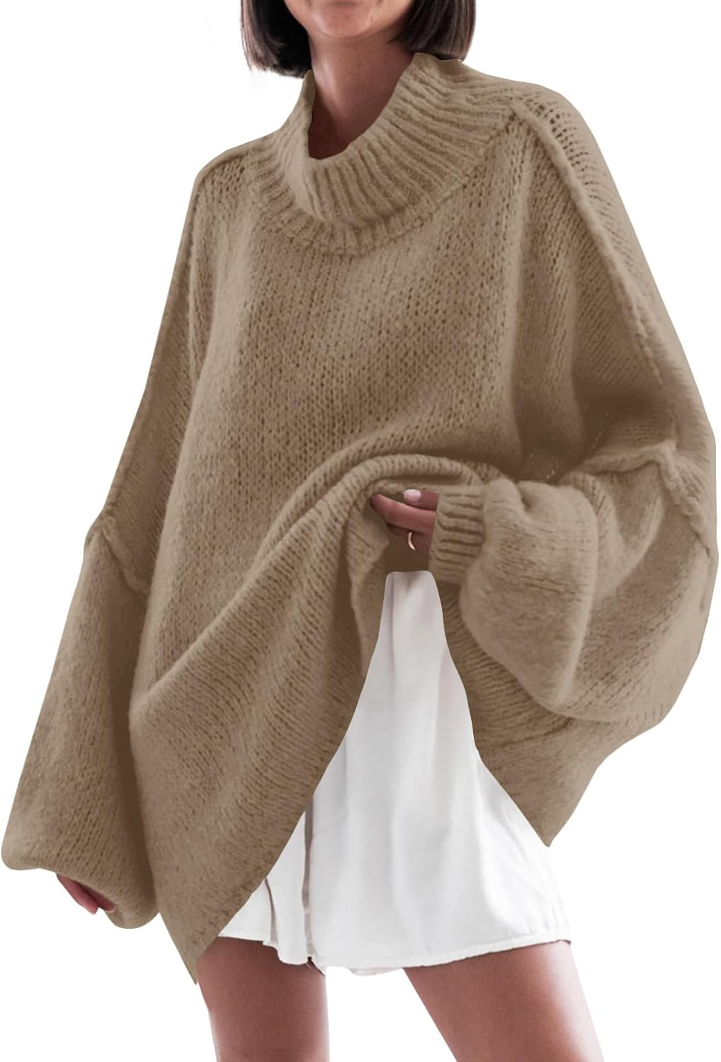 Saodimallsu Womens Oversized Sweaters for Trendy Fall Style