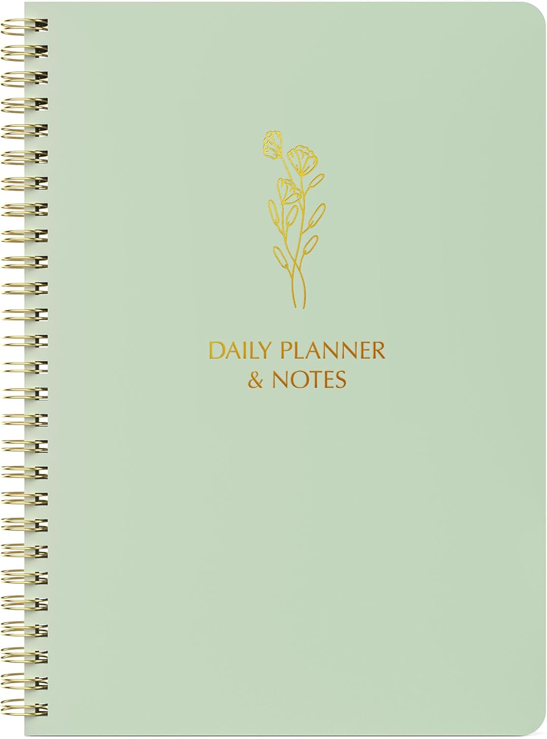 Aesthetic Sage Green Daily Planner - Boost Productivity!