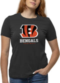 Bengals Women's Big Logo T-Shirt - Comfortable 100% Cotton