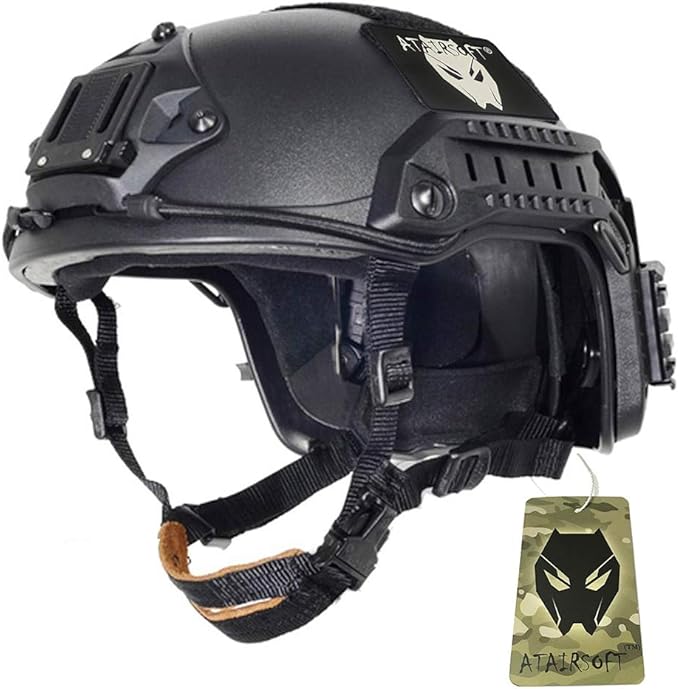 ATAIRSOFT Adjustable Maritime Helmet for Airsoft and Paintball