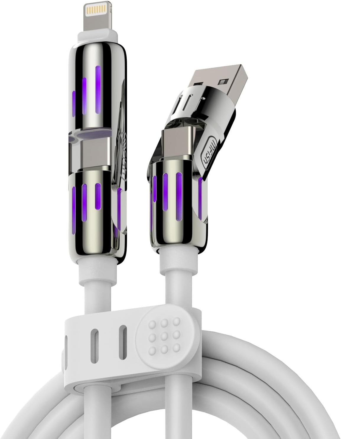 Fast Charge 4-in-1 USB Cable - Charge Any Device Quickly!