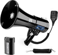 50W Rechargeable Megaphone Bullhorn - Loud Portable Speaker