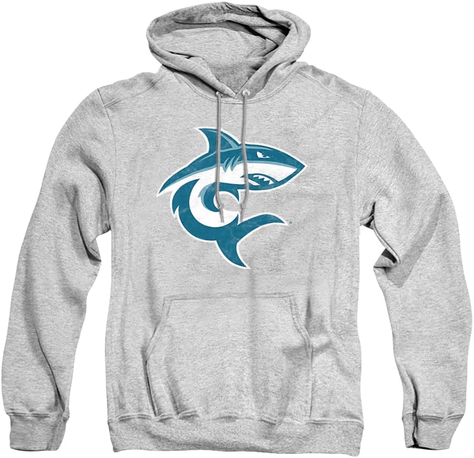 Official Collegiate Distressed Logo Hoodie for Everyday Wear