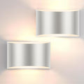 Modern LED Wall Sconces Set of 2 for Stylish Home Lighting