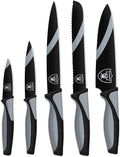 NFL Las Vegas Raiders 5-Piece Kitchen Knife Set - Game Day Prep