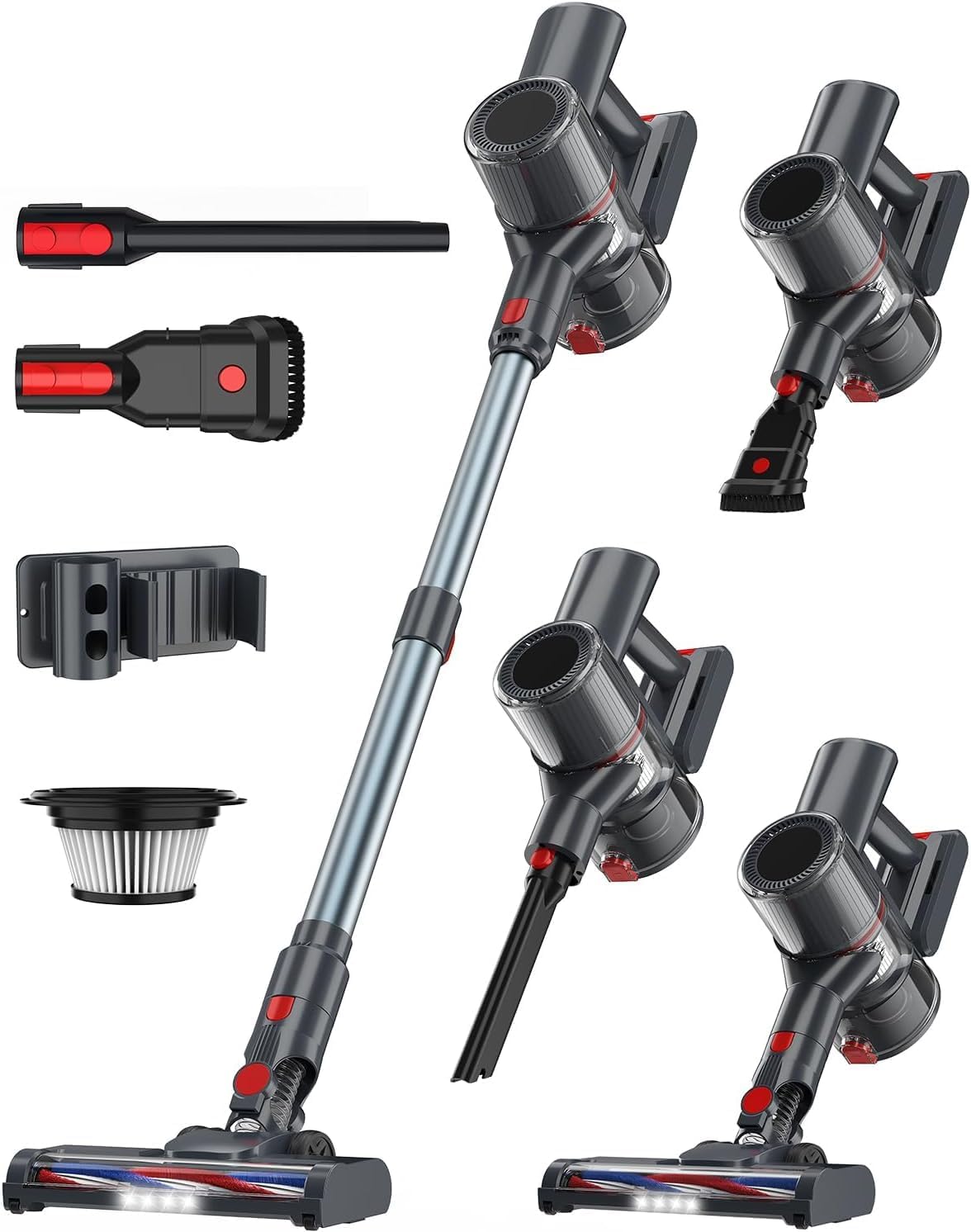 ECOVORTEX Cordless Vacuum Cleaner with Powerful Suction