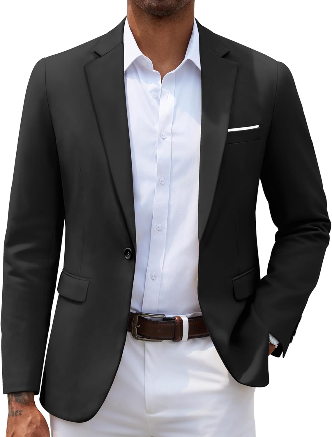 COOFANDY Men's Slim Fit Casual Blazers for Stylish Occasions