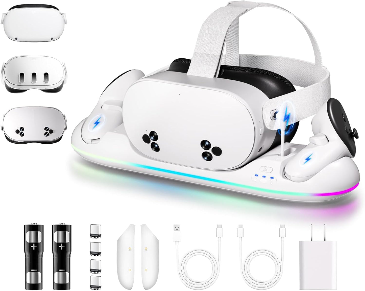 Charging Dock for Meta Quest 3/3S - Fast Charging Station