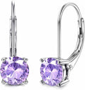 Moissanite Earrings D Color 1.0ct-2.0ct Round Cut - Bright Daily Wear