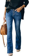 Elegant Women's Bell Bottom Jeans from KUNMI for Stylish Days
