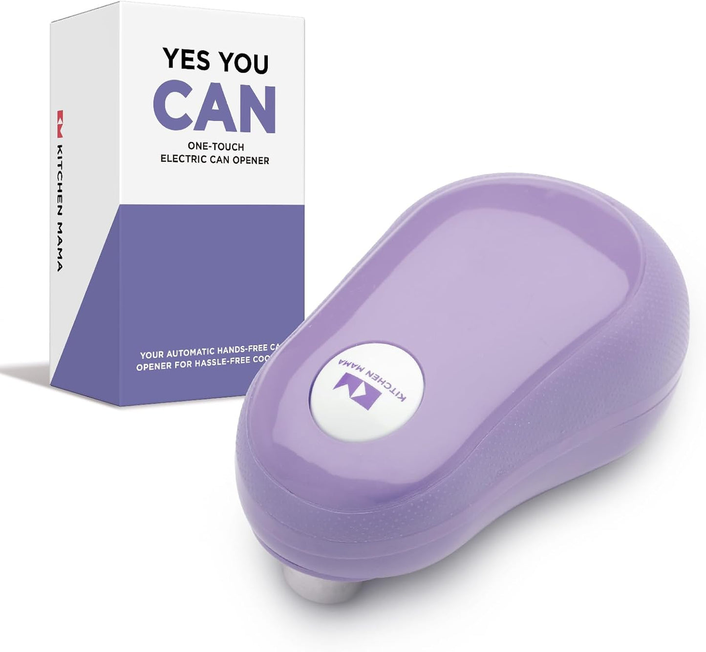 Kitchen Mama One Touch Electric Can Opener for Effortless Use