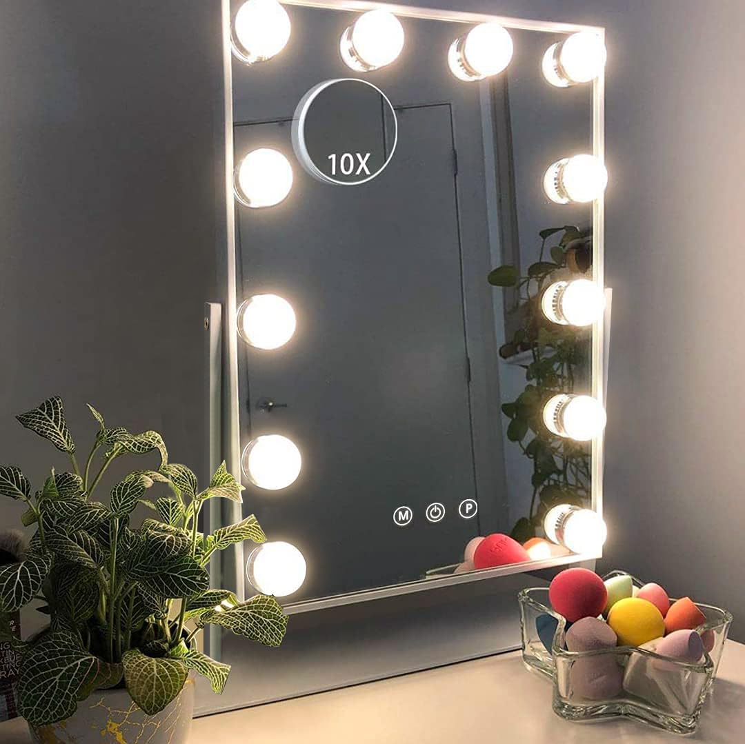 Hansong Vanity Mirror with Lights for Flawless Makeup Application