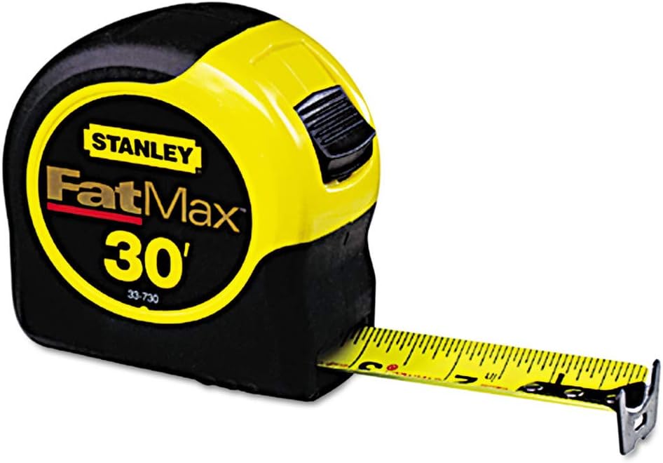 STANLEY FATMAX 30-Foot Tape Measure for Precision and Durability