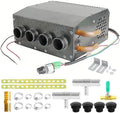 12V Car Auxiliary Heater Dual Blowers With 4 Vents - Fast Windshield