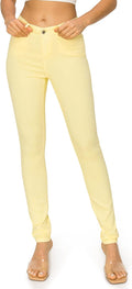 The Everyday Garment-Dyed Skinny Jeans - Soft Stretch High Rise Shoes