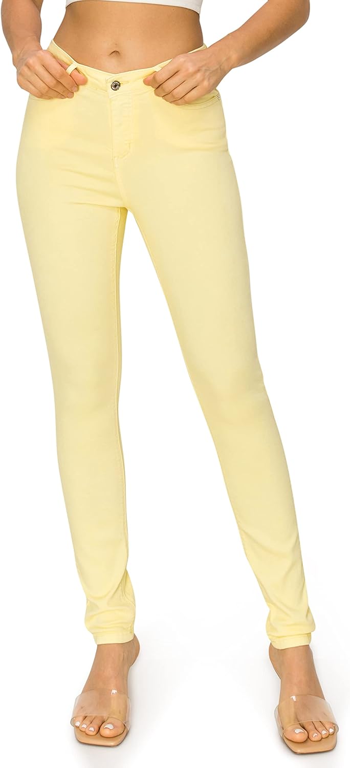 Everyday Garment-Dyed Skinny Jeans for Women - Soft Stretchy Fit