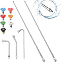Selkie 120 Inch Pressure Washer Extension Wand for Easy Cleaning
