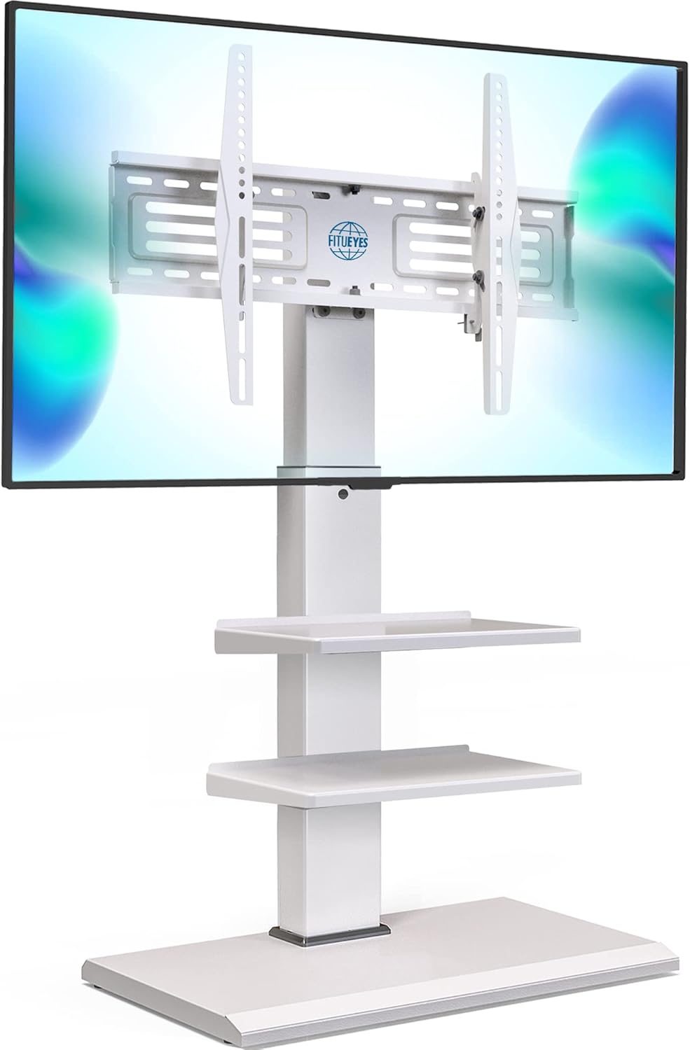 FITUEYES Iron Base Universal Floor TV Stand for 32-75 Inch TVs