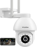 4MP 4G LTE Cellular Security Camera Outdoor - Starlight Night Vision
