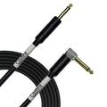 Castline Gold 1/4ft TS to 1/4ft TS Right Angle Speaker Cable Mogami