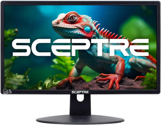 Sceptre 20 Ultra Thin Monitor: Crisp Display, Dual HDMI, Built-in Speakers