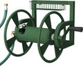 Garden Wall Mounted Hose Reel - Heavy-Duty 125ft Capacity
