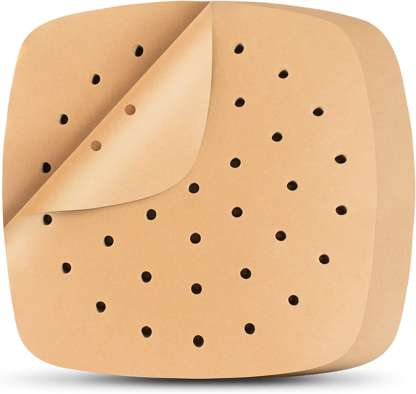 HOFHTD Air Fryer Liners 8.5 Inch - 200Pcs Perforated Parchment