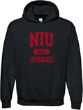 UGP Campus Apparel NCAA Team Color Athletic Arch Hoodie - Northern