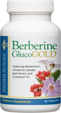 Berberine GlucoGold 1500 mg BerberPure Berberine - Blood Sugar Support