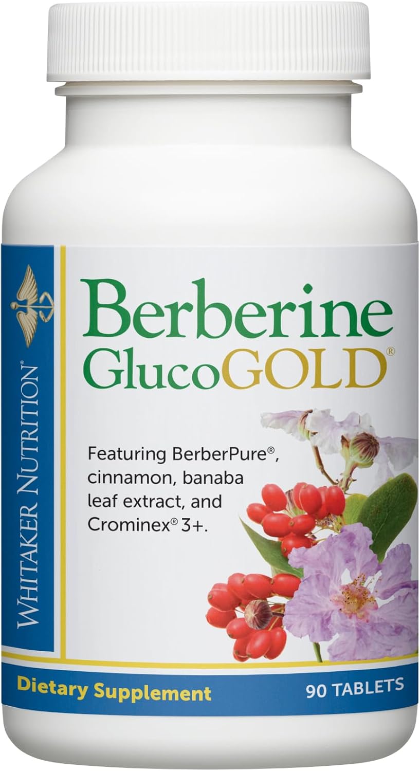 Dr. Whitaker's Berberine GlucoGold Supplement for Health