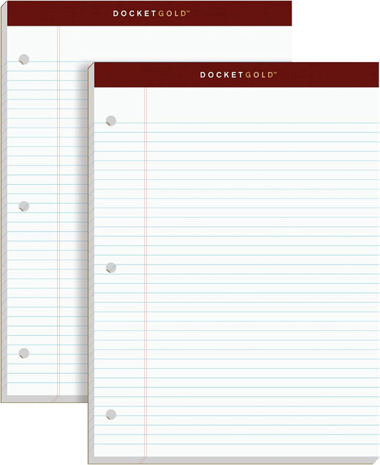 Premium Writing Pads for Organized Notes - Tops 2 Pack