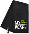 Hafhue Retirement Golf Towel - Perfect Gift for Golf Lovers!