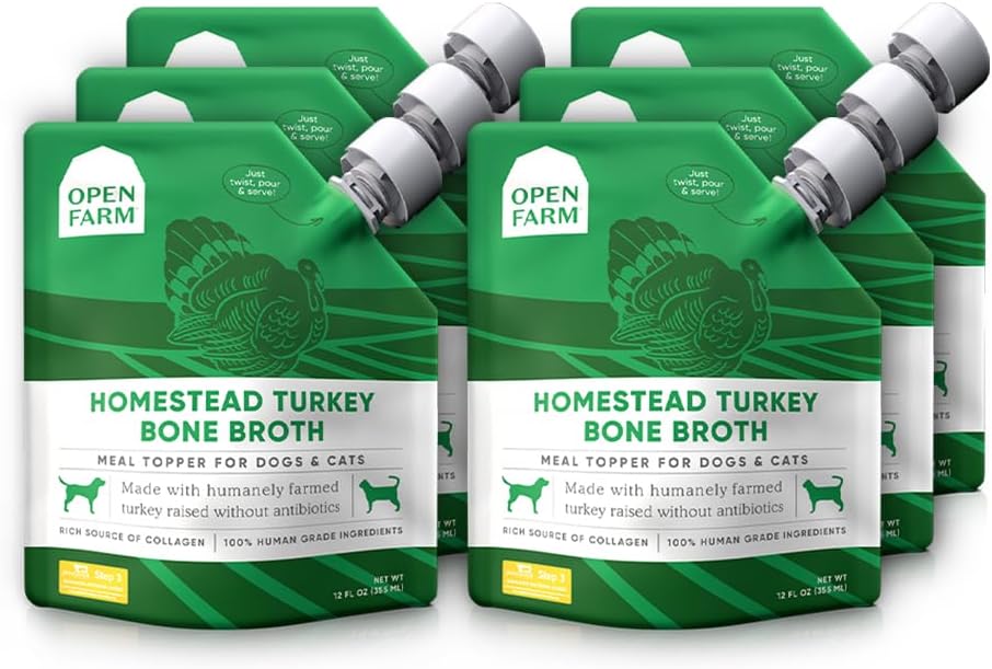 Open Farm Bone Broth for Dogs and Cats - Healthy Food Topper