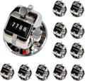 TC-08 Desk Tally Counter with Base - Solid Metal Clicker for Accurate
